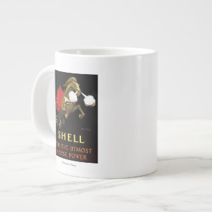 Tasse Géante Cheval mécanique avec Shell Oil