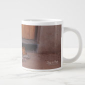 Tasse Géante Chien au repos (Droite)