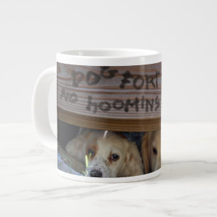 Tasse Géante Chien et Chien dans le Fort des Chiens