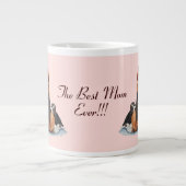 Tasse Géante Chien mignon beagle qui bouge maman chien (Devant)