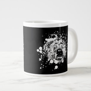 Tasse Géante Chimpanzé en blanc