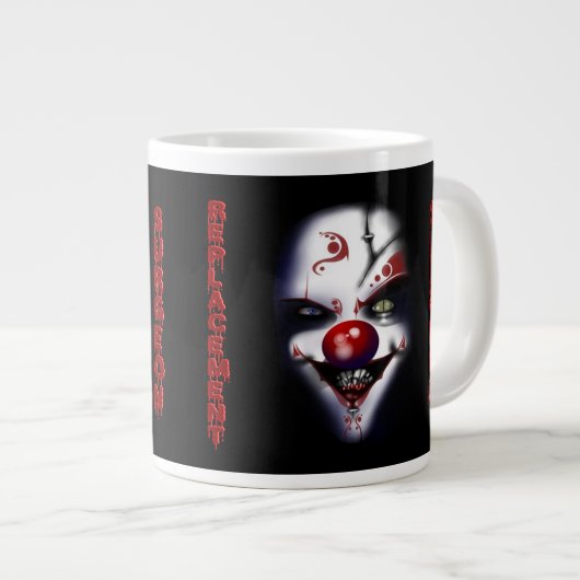 Tasse Géante Chirurgien de remplacement - Clown malin (Devant droit)