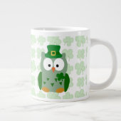 Tasse Géante Chouette de la Saint-Patrick (Droite)