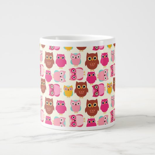 Tasse Géante Chouettes De Toutes Façon (Devant)