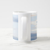 Tasse Géante Ciel Bleu Avec Nuages (Dos)