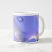 Tasse Géante Clavier de l'ordinateur Lumière bleue (Devant droit)