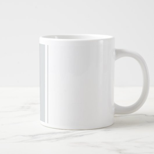 Tasse Géante Cliquez sur Customiser Changer le gris en couleur (Droite)