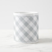 Tasse Géante Cliquez sur Personnaliser pour modifier Gris en co (Devant)