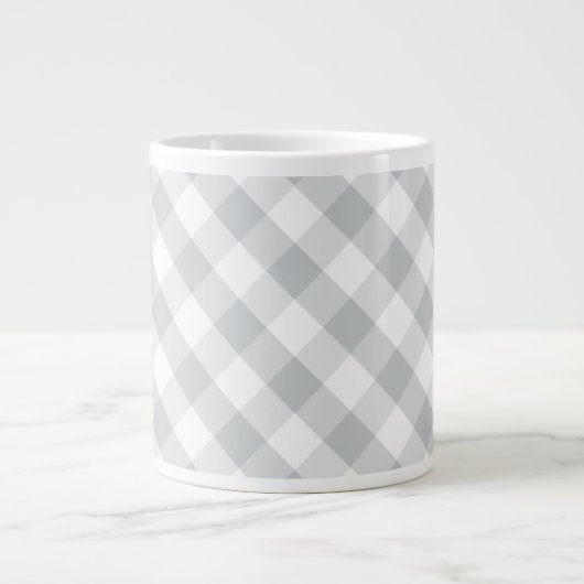 Tasse Géante Cliquez sur Personnaliser pour modifier Gris en co (Devant)