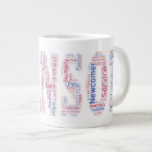 Tasse Géante Cochon de café du commanditaire (Devant droit)