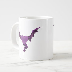 Tasse Géante Coeur de dragon