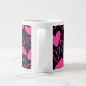 Tasse Géante Coeurs (Dos)