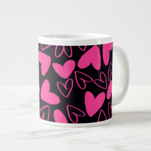 Tasse Géante Coeurs