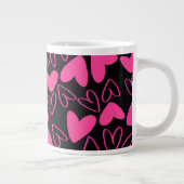 Tasse Géante Coeurs (Droite)