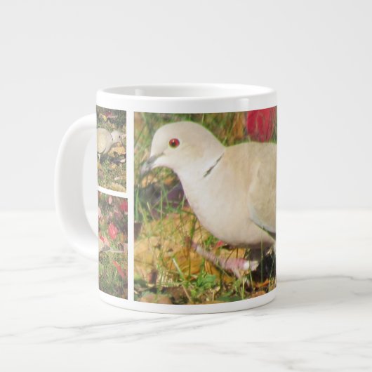 Tasse Géante Colombe d'automne (Devant gauche)