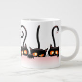 Tasse Géante Conception Cool de chats cachés (Droite)