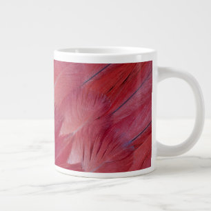 Tasse Géante Conception de plume de perroquet gris africain