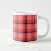 Tasse Géante Conception de tartan (Droite)