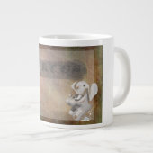 Tasse Géante Conception, texte et éléphants de cirque dans le (Devant droit)