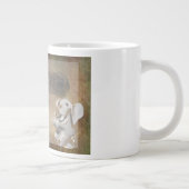 Tasse Géante Conception, texte et éléphants de cirque dans le (Droite)