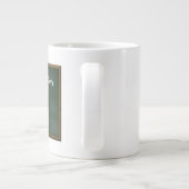 Tasse Géante Concevez votre propre boîte de tableau de bord (Dos)