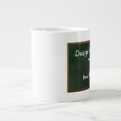 Tasse Géante Concevez votre propre boîte de tableau de bord (Devant)