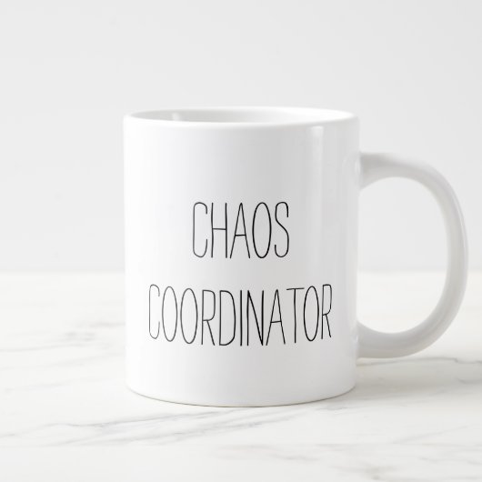 Tasse Géante Coordonnateur du Chaos (Droite)