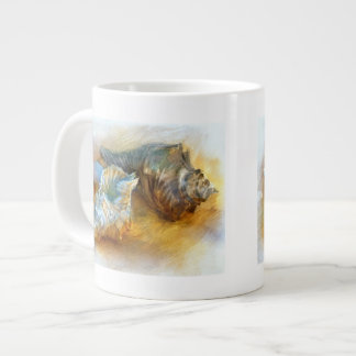 Tasse Géante Coquillages sur la plage