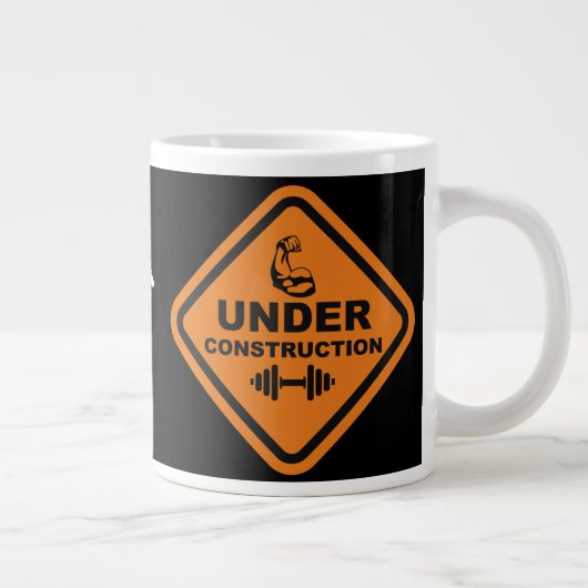 Tasse Géante Corps en construction (Droite)