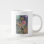 Tasse Géante Côte Tidepool de l'Orégon (Droite)