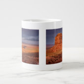 Tasse Géante Coucher du soleil (Devant)