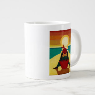 Tasse Géante Coucher du soleil africain 2009