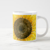 Tasse Géante Couleur d'eau des fleurs de soleil (Droite)