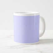 Tasse Géante Couleur Lavande tendance prête à customiser (Devant droit)