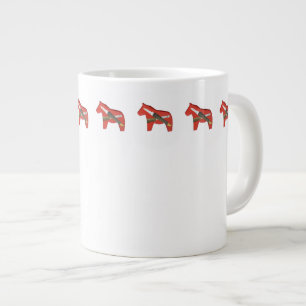 Tasse Géante Coupe de Chine de cheval de carver de bois