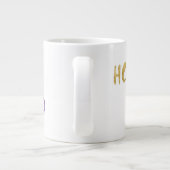 Tasse Géante Coupe de Noël Emoji Père Noël (Dos)