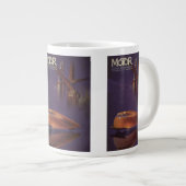 Tasse Géante Couvercle de Magazine automobile vintage, voiture  (Devant droit)