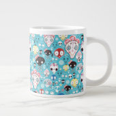 Tasse Géante Crâne riant de texture (Droite)