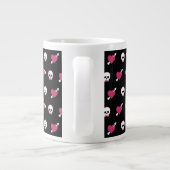 Tasse Géante Crânes et coeurs (Dos)