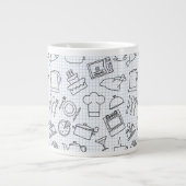 Tasse Géante Cuisine Motif 4 (Devant)