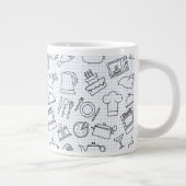 Tasse Géante Cuisine Motif 4 (Droite)