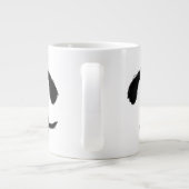 Tasse Géante Cute Long Haired Black et Tan Dachshund Chien chio (Dos)