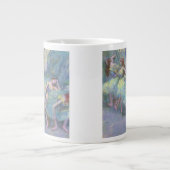 Tasse Géante Danseurs de ballet dans les ailes par Edgar Degas (Devant)