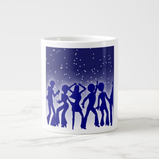 TASSE GÉANTE DANSEURS DISCO (Devant)