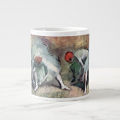 Tasse Géante Danseuses attachant leurs chaussures par Edgar Deg (Devant)