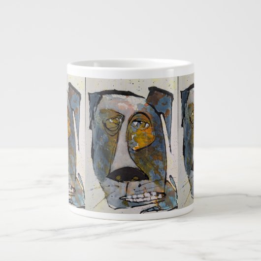 Tasse géante de garde absolument (Devant)
