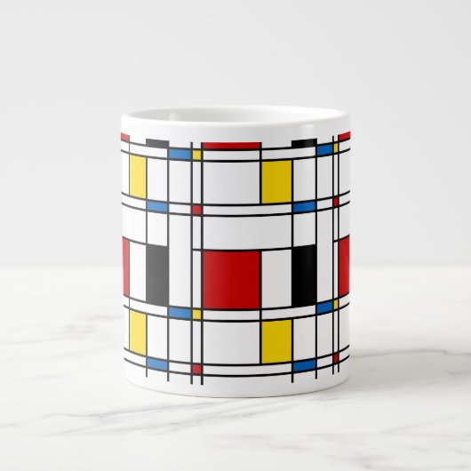 Tasse Géante De Stijl Motif (Devant)