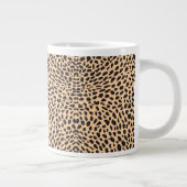 Tasse Géante Décor de guépard de peau (Droite)