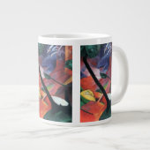 Tasse Géante Deer in the Forest II par Franz Marc; Reh im Walde (Devant droit)