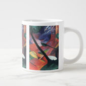 Tasse Géante Deer in the Forest II par Franz Marc; Reh im Walde (Droite)